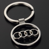 Брелок из серебра Audi