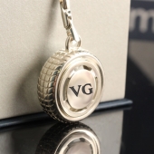 Срібний брелок Volkswagen