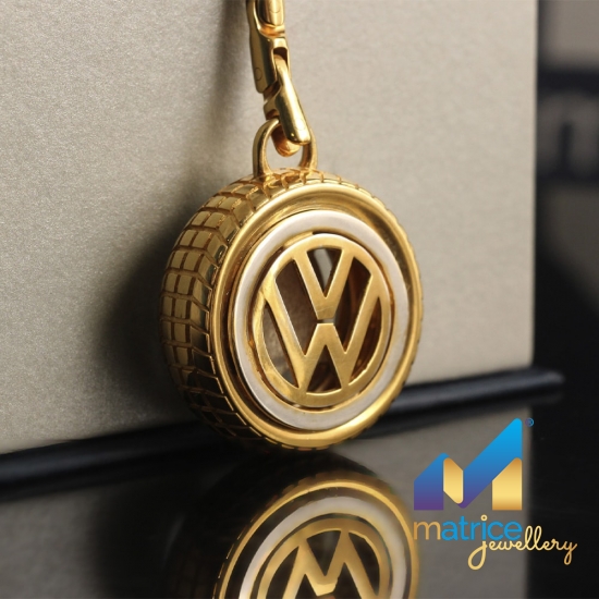 Срібний брелок Volkswagen