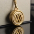 Срібний брелок Volkswagen