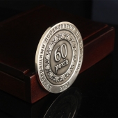 Корпоративная юбилейная монета 60 лет