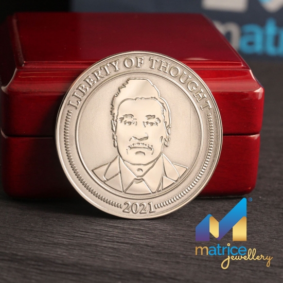 Серебряная монета Лучшему шефу