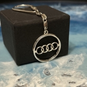 Золотий брелок Audi на замовлення