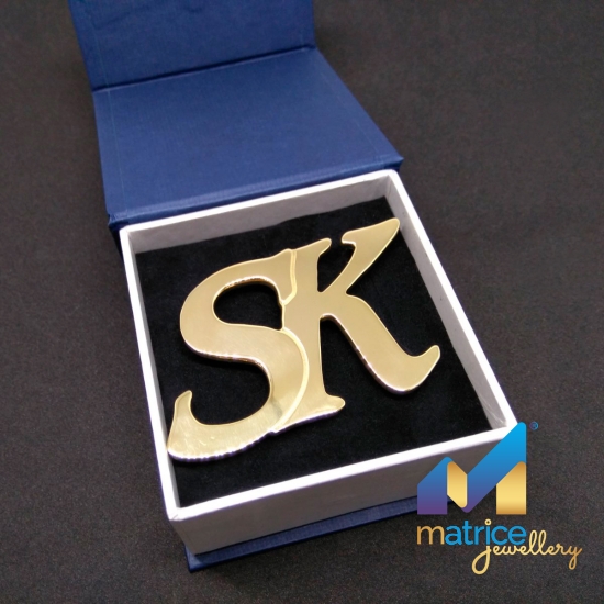 Пряжка для ремня "SK"