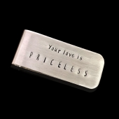 Зажим для денег Your Love Is Priceless