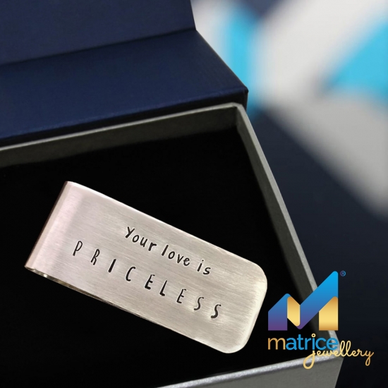 Зажим для денег Your Love Is Priceless